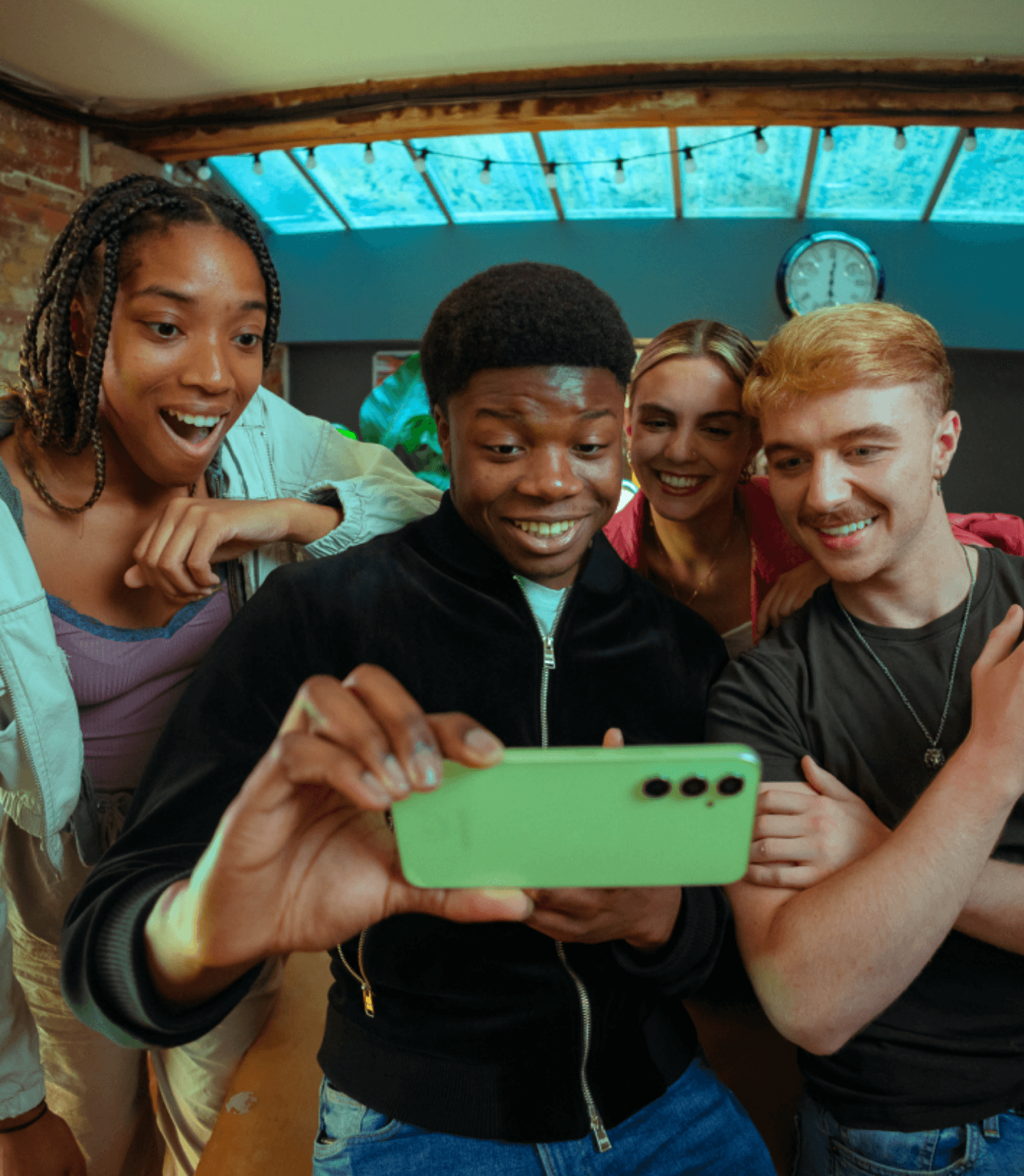 Young people discovering what's next